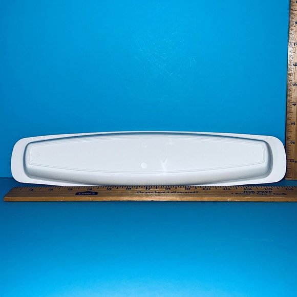 George Foreman Grill White 14.5" Drip Tray Grease Catcher Replacement Part - Picture 6 of 6